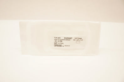 Teleflex K-705 Soft Pledget White PTFE 1/4 x 1/8 x 1/16inch (x) - Pack of 6